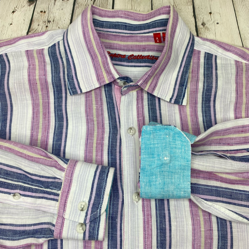 Report Collection Mens Button Down Shirt Size Med